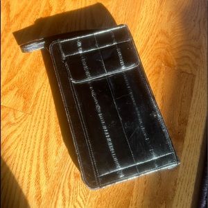 Black clutch - perfect for concerts and sporting events